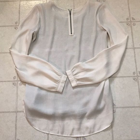 LOFT Mixed Media Sweater Blouse - Picture 3 of 10